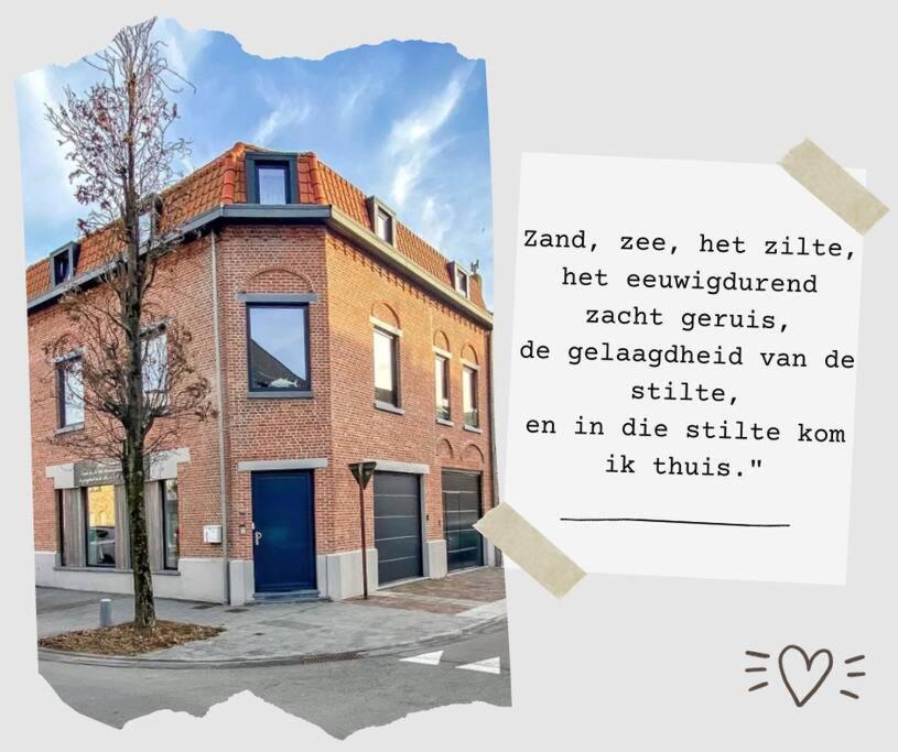 니우포르트 Casa Maris - Het Huis Van De Zee - Viersterrenverblijf 빌라 외부 사진